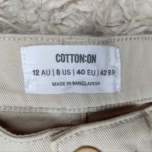 Cotton On Carter Wide Leg Pants Size 8 - Picture 4 of 11